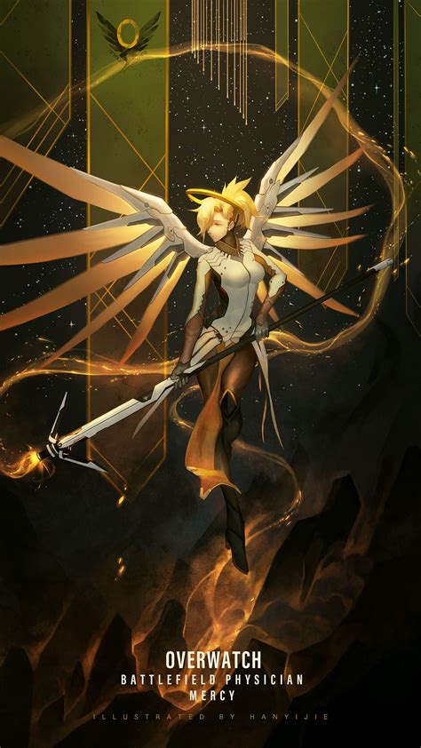 Step into the Magical World of Witch Mercy with These Fan-Made Posters